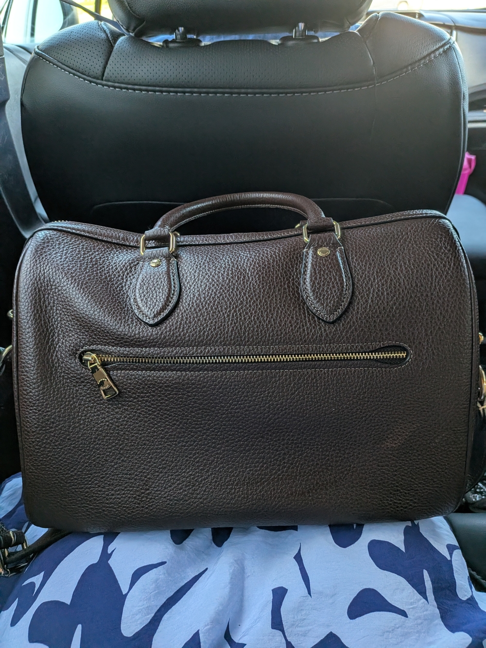 Coach Large Rowan In Maple (Slouchy Version) - Picture 11 of 11